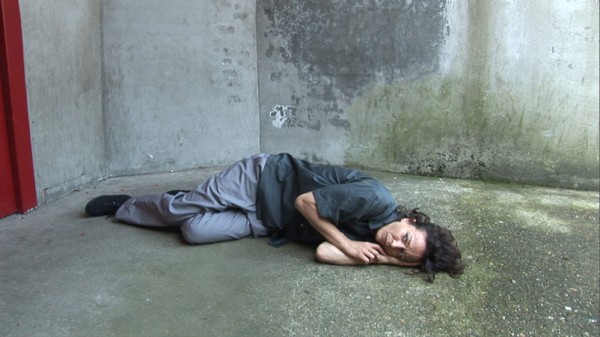 Prison Score, Liz Magic Laser, 2012, two-channel video, 10 minutes, video still, Contour 2013, Mechelen, Belgium.